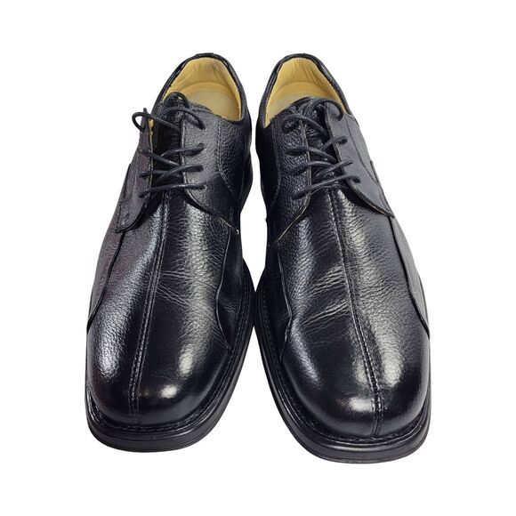 Belvedere Studio Bay Bridge Black Leather Lace Up Dress Shoes Mens Size 13 D main image 5
